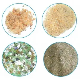 Média filtrant sable ou sable/verre