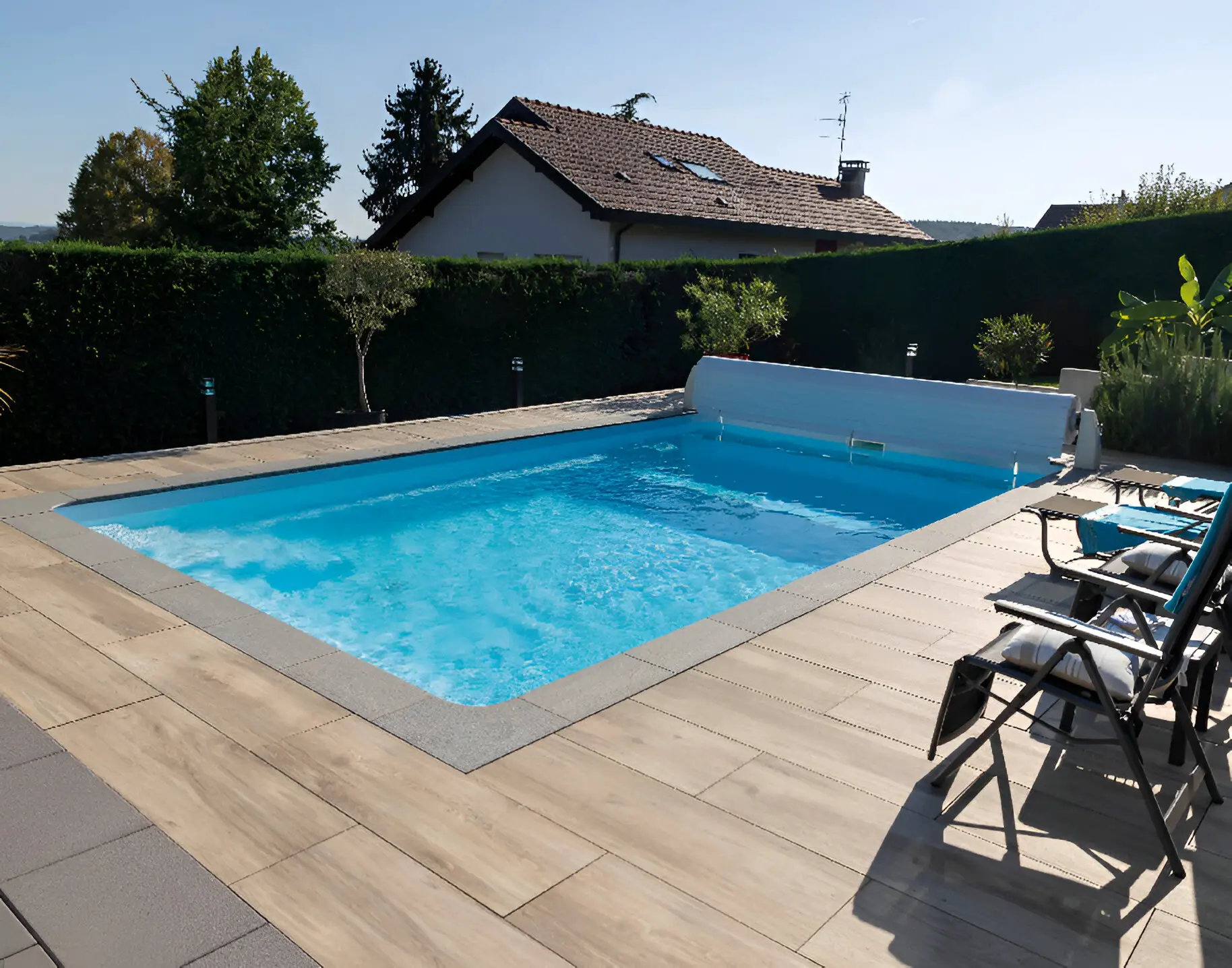 Traitement automatique pour une piscine